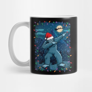 Christmas Dabbing Yeti Dab Bigfoot Santa Claus Mug